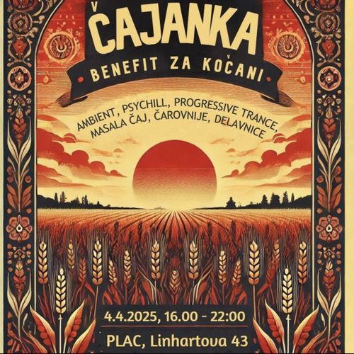 čajanka // benefit za Koćani
