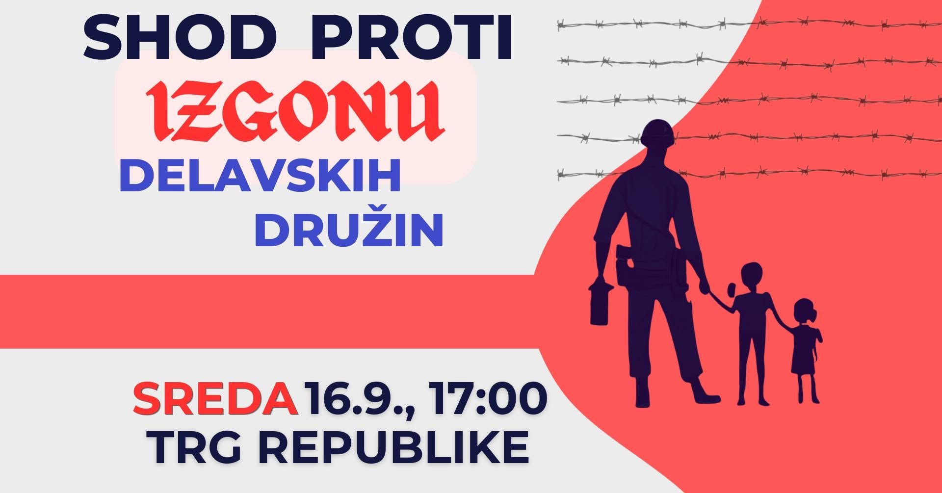 SHOD PROTI IZGONU DELAVSKIH DRUŽIN