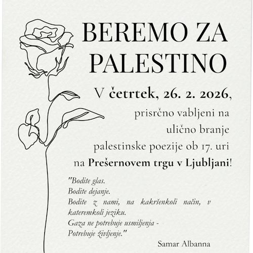 Beremo za Palestino
