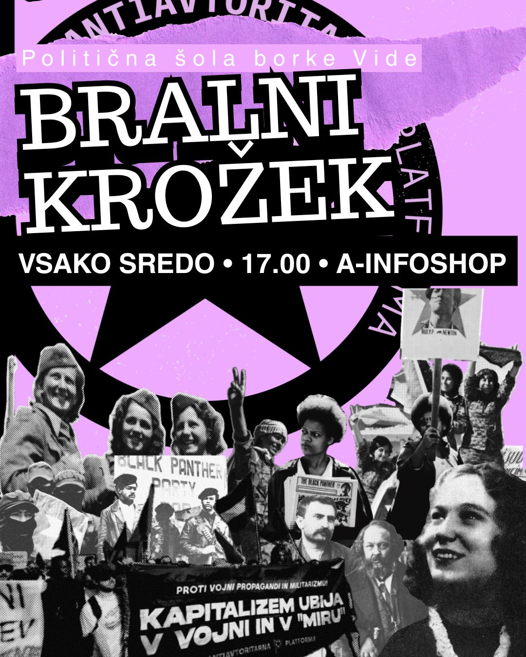 Bralni krožek – Politična šola borke Vide: Zgodovina ženskega organiziranja pri nas