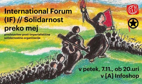 Infokafana: International Forum - Solidarnost preko meja