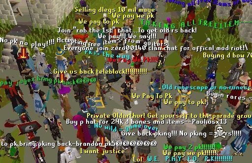 lj games club: RuneScape in žanr MMORPG
