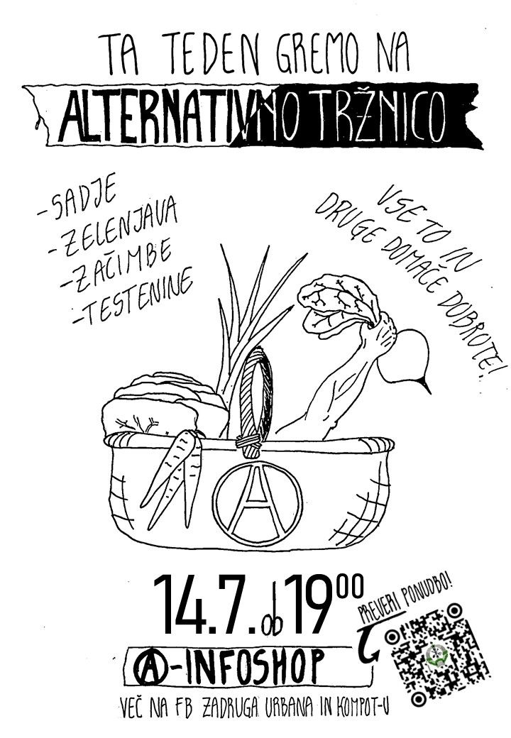 Alternativna tržnica - julij 2026