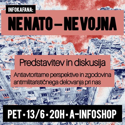 Infokafana: Ne NATO - ne vojna!