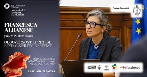 Pogovor s Francesco Albanese - Odgovornost upreti se