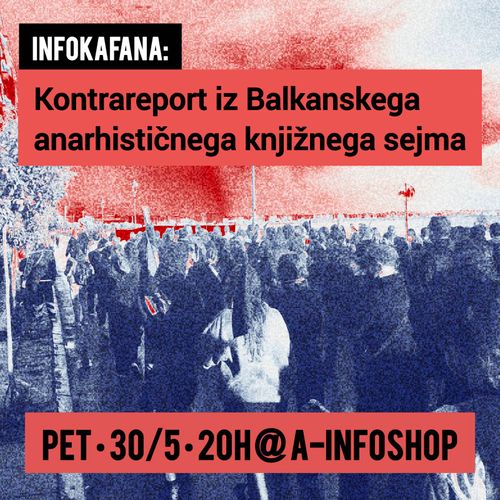 Infokafana: Poročilo iz Balkanskega anarhističnega sejma knjig (report: BAB 2025)