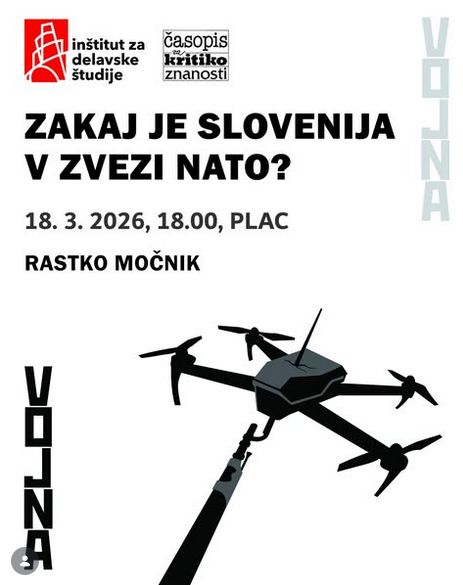 "Zakaj je Slovenija v zvezi NATO?" predavanje Rastka Močnika