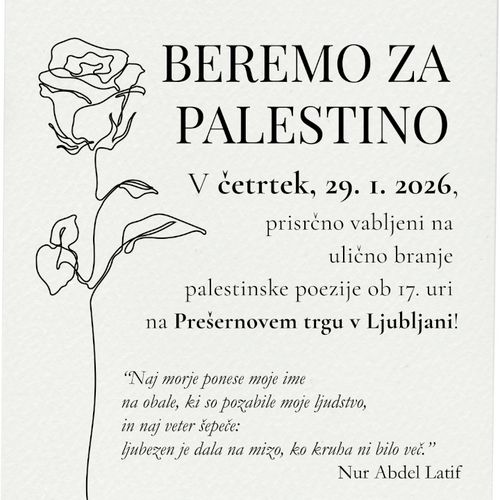 Beremo za Palestino